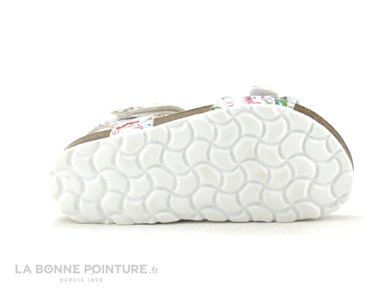 Autenti 8500 Blanc - Fleuri Multicolore - Sandale Fille – Image 4
