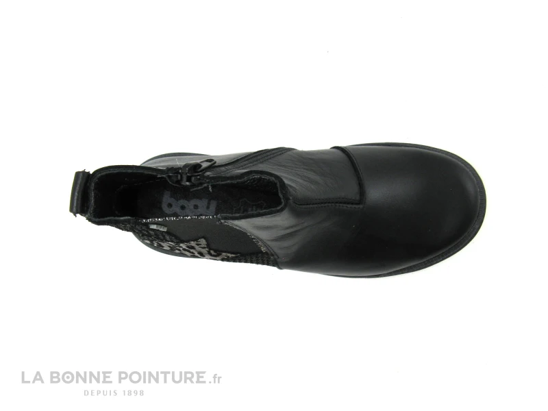 Bopy SAMALO Noir - Etoile Leopard - Bottine Mode Fille – Image 6