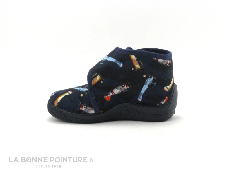 Bellamy VAMP Avion Marine - Chausson BEBE Avec Scratch – Image 3