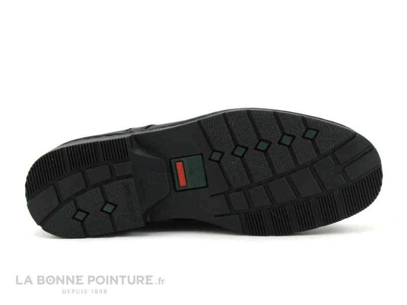 Fluchos GALAXI 3120 Noir - Chaussure Derbi Homme En Cuir Noir – Image 7
