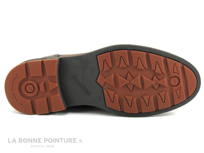 Fluchos F1340 Habana Camel - Chaussure Derbi Homme Marron – Image 7