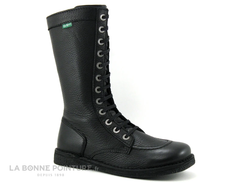 Kickers MEETKIKNEW 444316-50 Noir - Bottine Lacet