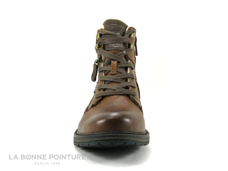 Mustang 4157-603-307 Cognac - Bottillon Homme Interieur Fourrure – Image 2