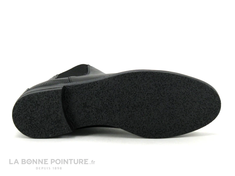 Morans VIK Noir - Arriere Aspect Lezard - Bottine Chelsea Femme – Image 7