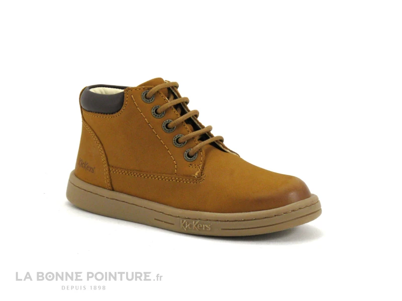 Kickers TACKLAND 785323-30 116 Camel Marron - Bottillon GARCON – Image 5