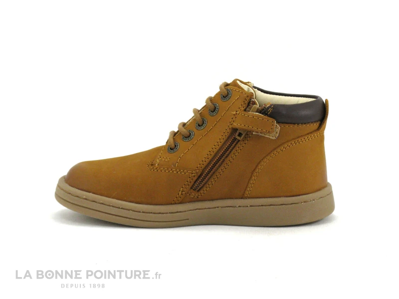 Kickers TACKLAND 785323-30 116 Camel Marron - Bottillon GARCON – Image 3