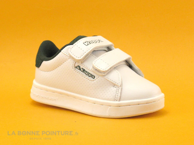 Kappa TCHOURI Perfo 2 V BB White Green 3119E5W - Basket – Image 5