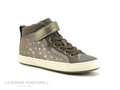 Geox KALISPERA Smoke Grey - J744GI - Basket Montante Fille