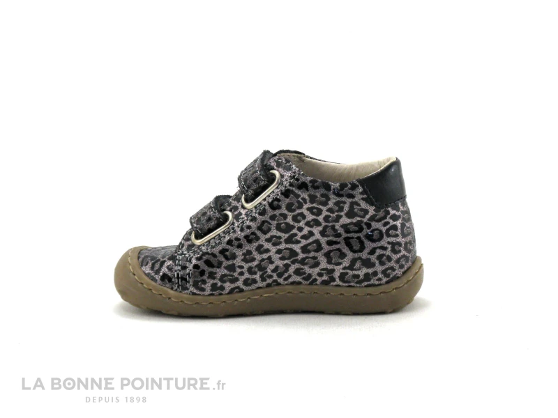Bopy JEFAVEL Rose Leopard - Chaussure Montante Fille BEBE – Image 3