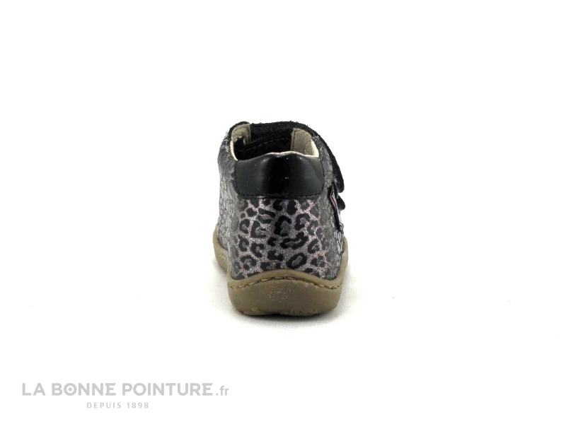 Bopy JEFAVEL Rose Leopard - Chaussure Montante Fille BEBE – Image 4