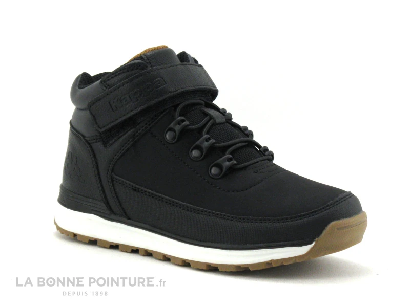 Kappa Monsi Ev Chaussures Montantes Garcon Noires A Scratch – Image 5