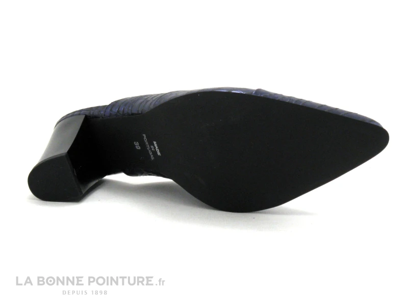 Vidi Studio BACOURT - Lizard Grey Blue - Sabot Pointu - Talon Haut – Image 7