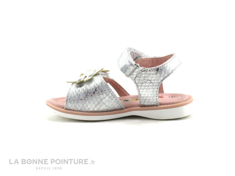 A12C4 VERME-T - Argent Reptile - Nu-pieds Fille – Image 2