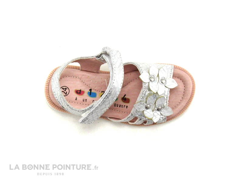 A12C4 VERME-T - Argent Reptile - Nu-pieds Fille – Image 3