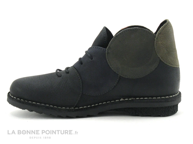 Alce Shoes 7760 - Chaussure Montante Noire - Cercles – Image 3