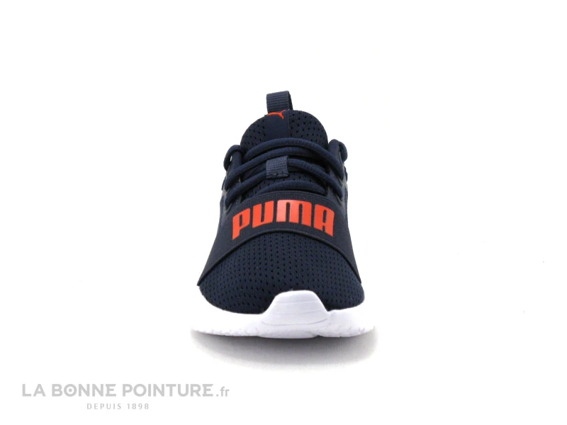 Puma WIRED RUN Kids - Basket Sport Enfant Bleu Marine Et Rouge – Image 2