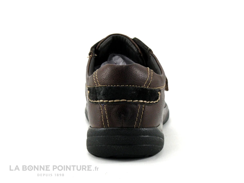 Arima OSVALD Coffee - Chaussure Homme Cuir Marron - Bride Velcro – Image 4