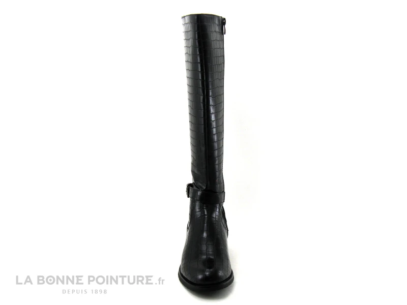 LPB ARINA Noir Croco - Botte Femme CH04BT009 – Image 2