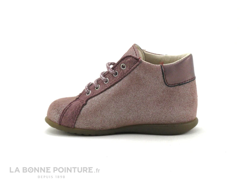 Bopy ZECOCO - Chaussure BEBE Fille Cuir Rose – Image 3