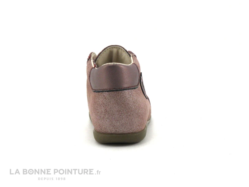 Bopy ZECOCO - Chaussure BEBE Fille Cuir Rose – Image 4