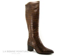 Marco Tozzi 2-25509-27 - Chestnut Croco - Botte Femme Talon Haut