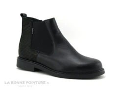 Bopy SELISOU Noir - Boots Chelsea Fille Avec Zip