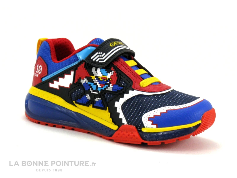 Geox Pixel J26FEA Bayonyc Royal-Red - Sneakers GARCON – Image 5