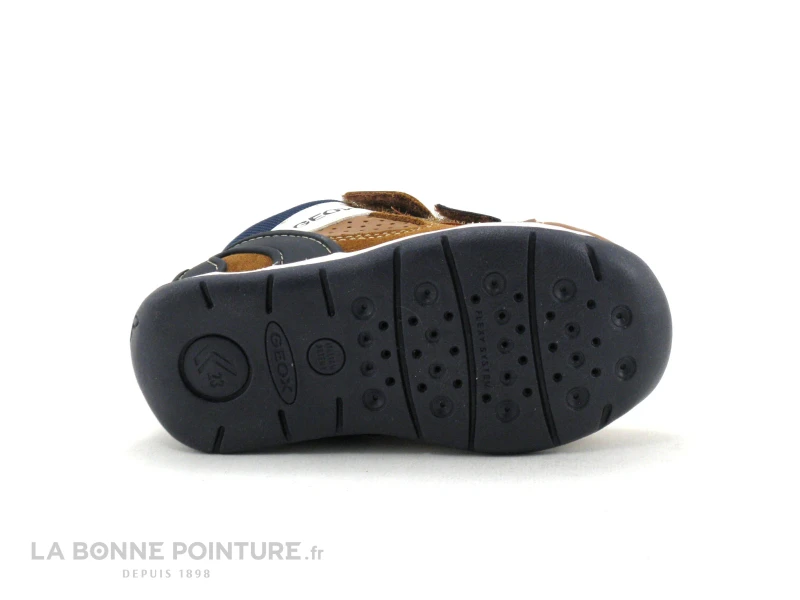 Geox Each B160BB - Chaussure Montante Marron Bleu Marine – Image 7