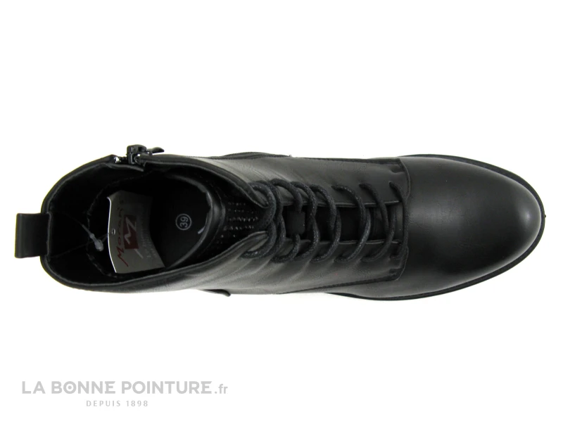 Morans TALIE 30279 Noir - Bottine A Lacet Femme - Languette Avec Strass – Image 6