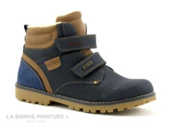 BM Footwear 2160106 Bleu Marine - Bottillon GARCON Fourre