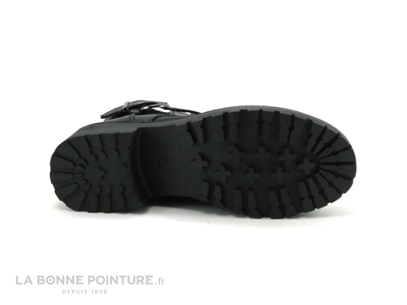 Happy Bee B850860 Black - Boots Fille Noire - Semelle Epaisse Et Crantee – Image 4