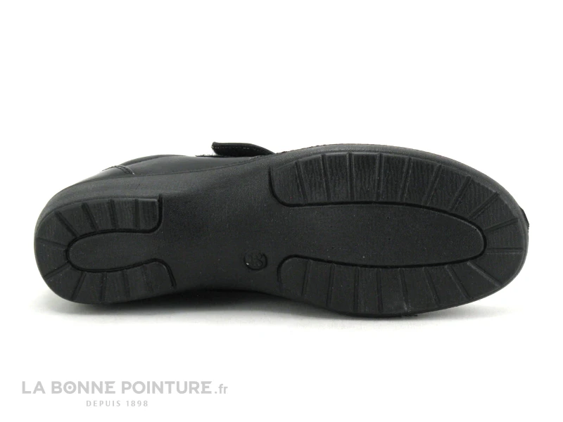 Sweet R CENTAINE Noir - Chaussure Basse Femme Avec Scratch – Image 6