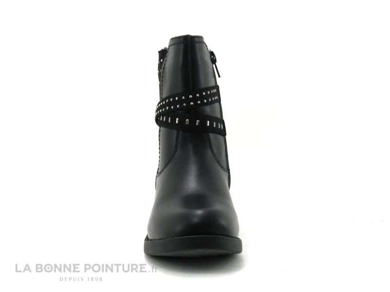 Wipop Dairy Noir-boots Fille Zippees – Image 2