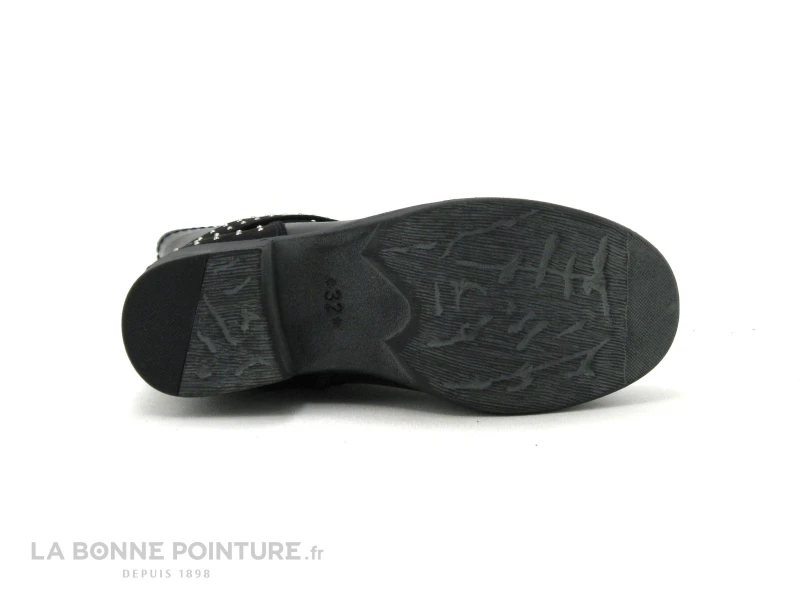 Wipop Dairy Noir-boots Fille Zippees – Image 7