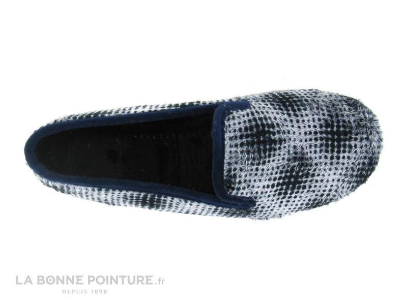 RYB 700 POINT - Bleu Marine - Gris - Chausson Femme – Image 3