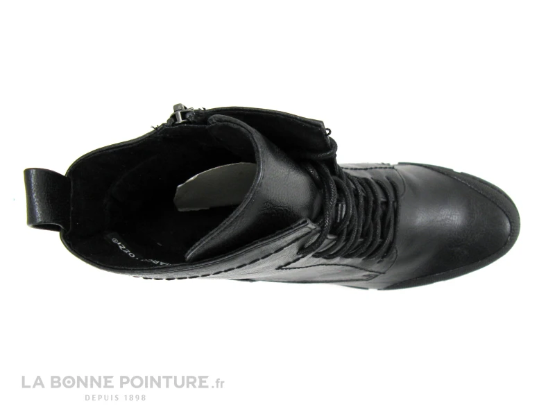 Marco Tozzi 2-25249-29 Black Comb - Boots Noires - Talon Haut Epais – Image 6
