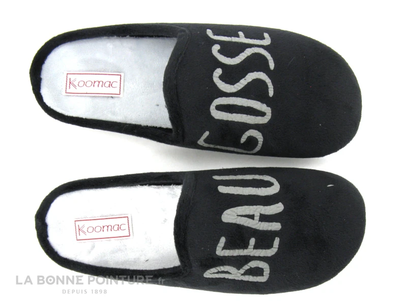 Koomac MAMORE Noir - Beau Gosse - Pantoufle Mule Homme – Image 4