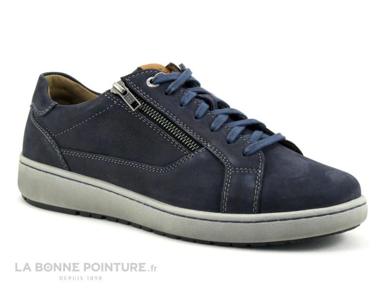 Josef Seibel 26407 David 07 - Indigo Combi - Basket Homme Bleu Marine