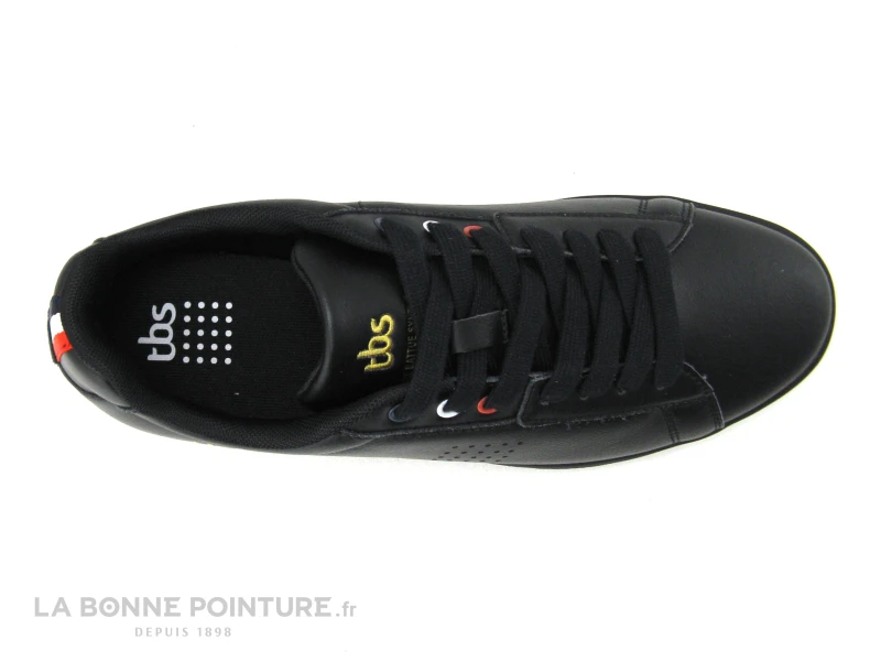 TBS LOVELLE Noir - Basket De Ville Homme Cuir Noir – Image 6