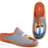 Maison Espadrille ASTERIX A15H Orange - Pantoufle Mule Homme