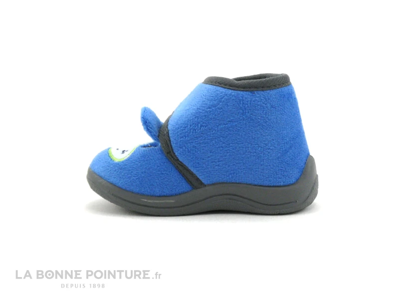Kaoma 6674202153 - Bleu Ciel - Chien - Chausson Velcro BEBE – Image 2