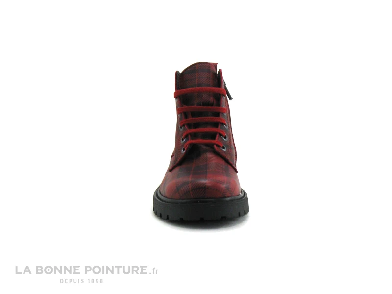 Bopy SIGMALA Rouge Ecossais - Boots Fille – Image 2