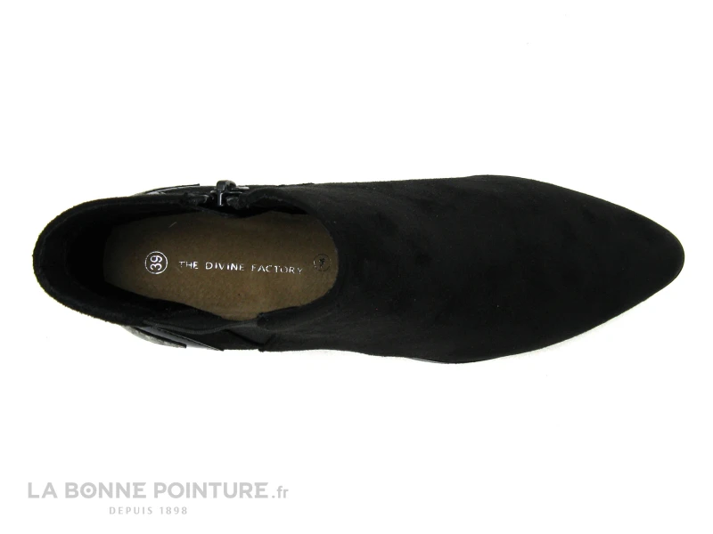 The Divine Factory QL4050 Noir - Bottines Femme – Image 3
