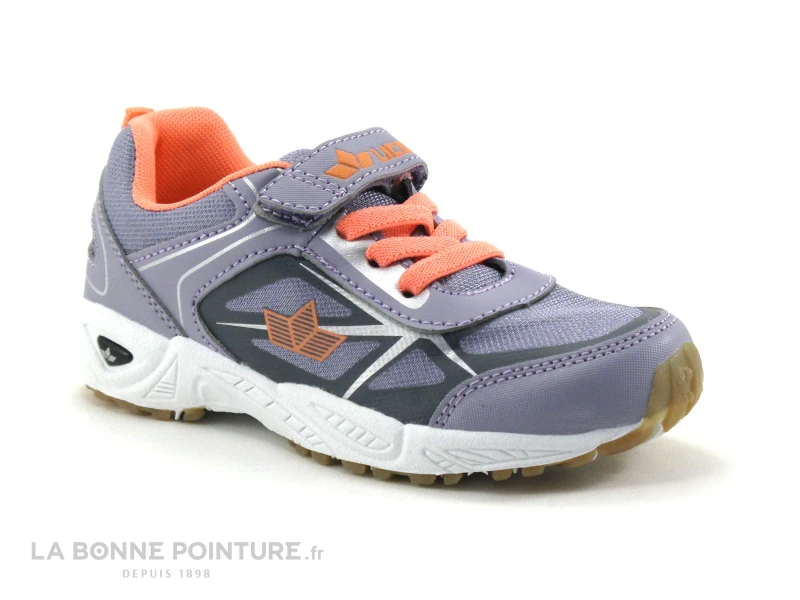 Lico SALFORD VS - Lilas - Saumon - 360929 - Basket Fille – Image 5