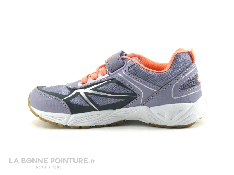 Lico SALFORD VS - Lilas - Saumon - 360929 - Basket Fille – Image 3