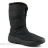 Antarctica 851 Noir - Botte Neige Femme Avec Zip Devant