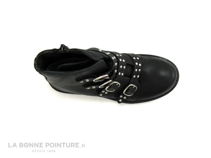 MKids MERAVE MK2777D8IA Noir - 4 Brides Clous - Boots Fille – Image 6