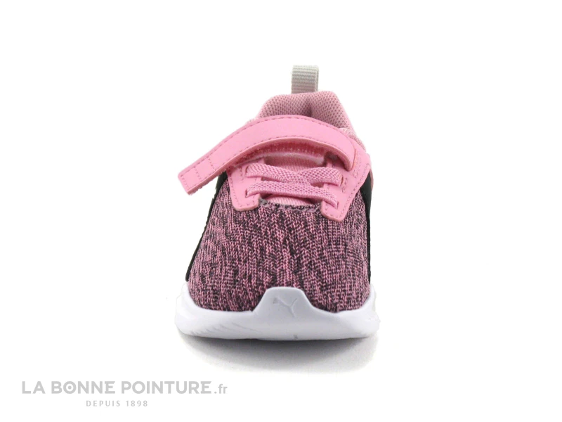 Puma COMET 2 ALT Pink Black - Basket Sport Fille Rose Et Noire – Image 2
