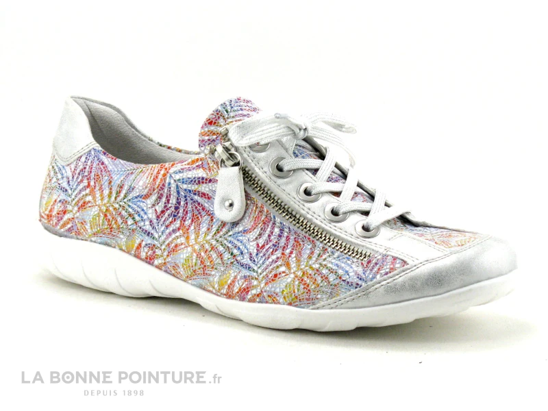 Remonte R3435-93 Ice-weiss Multi - Chaussure Basse Femme Multicolore – Image 5