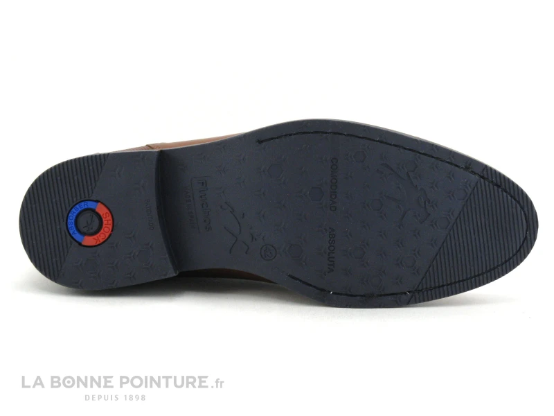 Fluchos F1630 THEO Memory Cuero - Chaussure Habille Homme Marron – Image 7